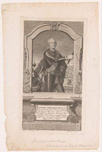 Portrait of Leopold Maximilian von Anhalt-Dessau