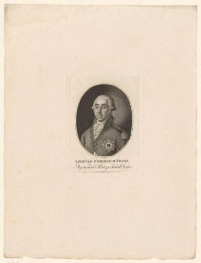 Portrait of Leopold Friedrich Franz of Anhalt-Dessau