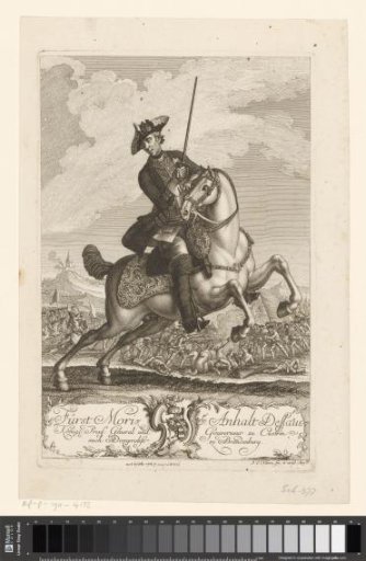 Portrait of Maurice of Anhalt-Dessau