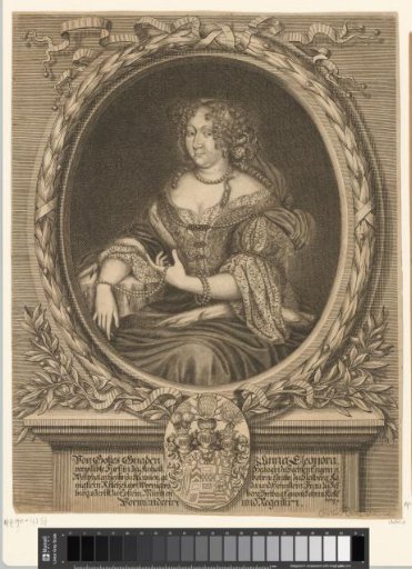 Portrait of Anna Eleonore Anhalt