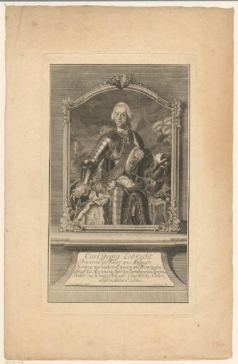 Portrait of Karl Georg Lebrecht