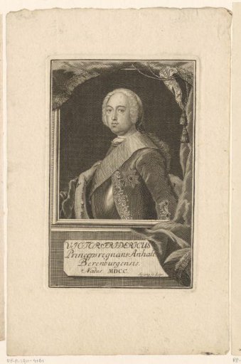 Portrait of Viktor Friedrich von Anhalt-Bernburg