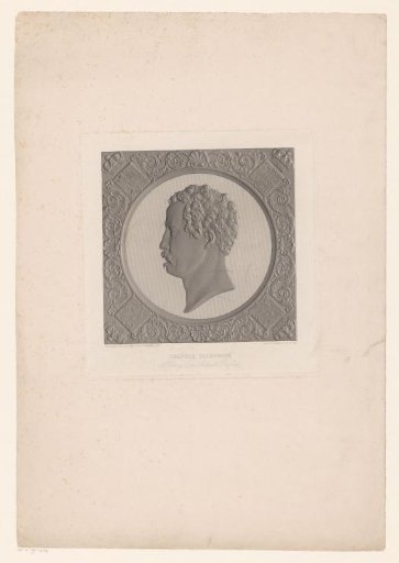Portrait medallion of Leopold IV Friedrich, Duke of Anhalt-Dessau