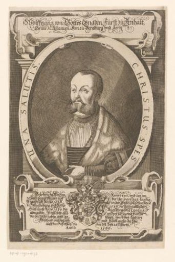 Portrait of Wolfgang of Anhalt