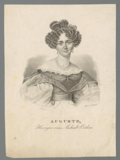Portrait of Auguste of Anhalt-Köthen