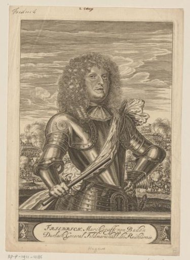 Portrait of Frederik VI of Baden-Durlach