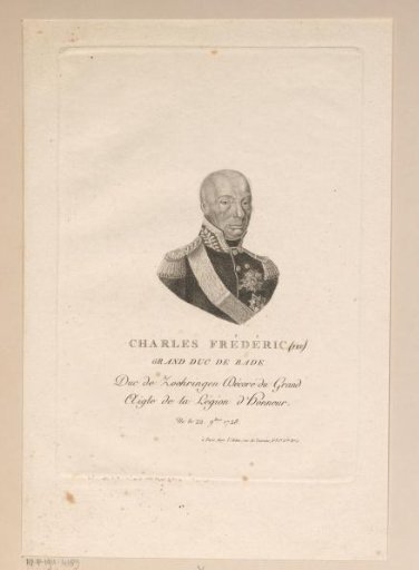 Portrait of Karel Frederik of Baden