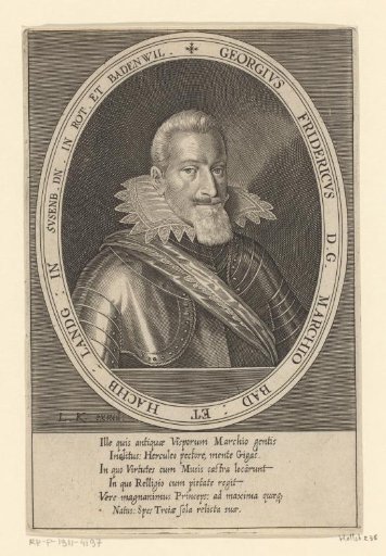 Portrait of Georg Friedrich von Baden-Durlach