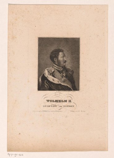 Portrait of Wilhelm II von Hessen-Kassel