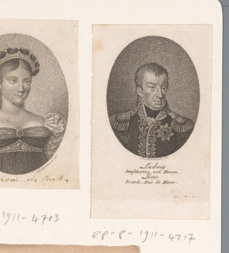 Portrait of Louis II of Hesse-Darmstadt