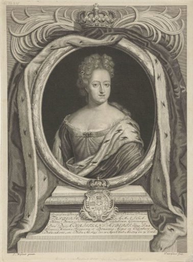 Portrait of Frederikke Amalia of Sweden