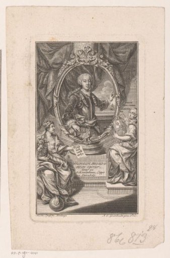 Portrait of William Frederick Ernest, Count zu Schaumburg-Lippe