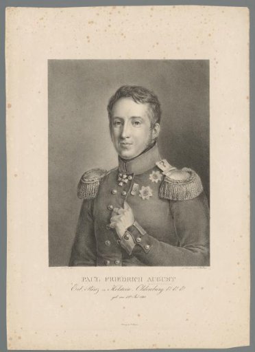 Portrait of August von Oldenburg