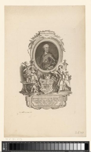 Portrait of Johann Friedrich von Schwarzburg-Rudolstadt