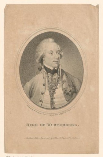 Portrait of Frederick Eugene of Württemberg