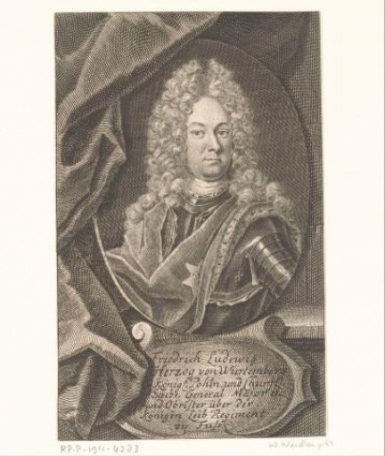 Portrait of Frederick Louis of Württemberg