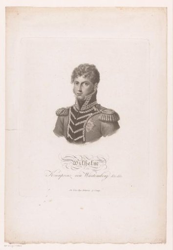 Portrait of William I of Württemberg