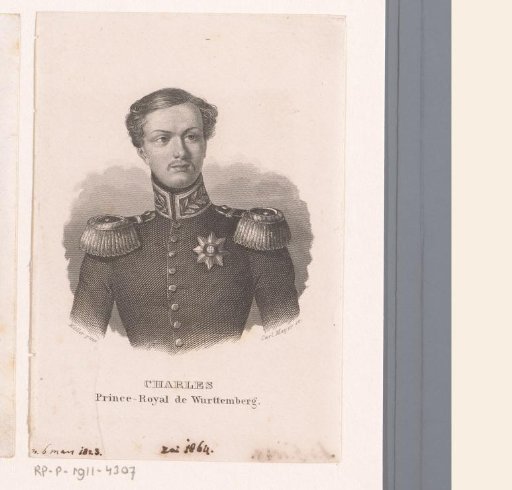 Portrait of Prince Karl of Württemberg