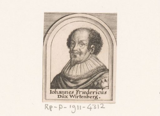 Portrait of John Frederick, Duke of Württemberg