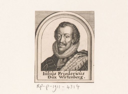 Portrait of Julius Frederick, Duke of Württemberg