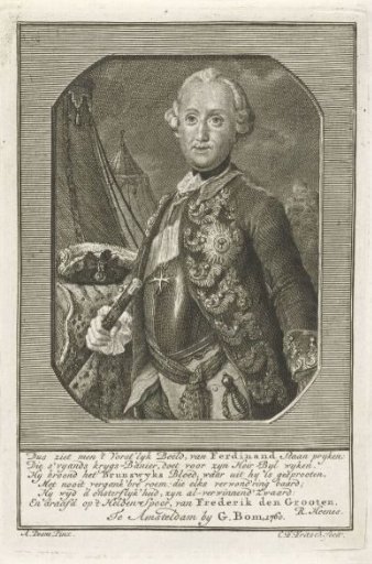 Portrait of Ferdinand, Duke of Brunswick-Wolfenbüttel