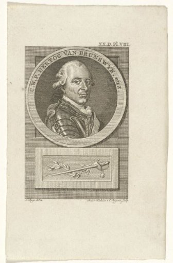 Portrait of Charles William Ferdinand, Duke of Brunswick-Wolfenbüttel