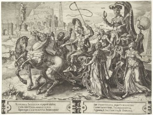 Triumphal Chariot with Pride (Superbia)