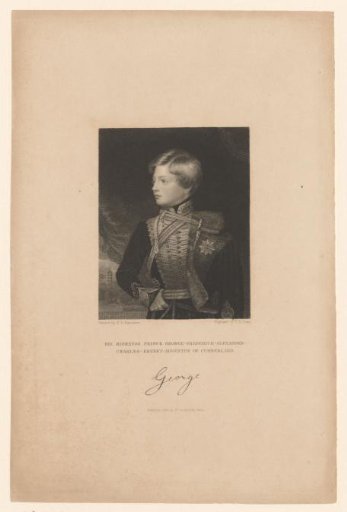 Portrait of George V of Hanover