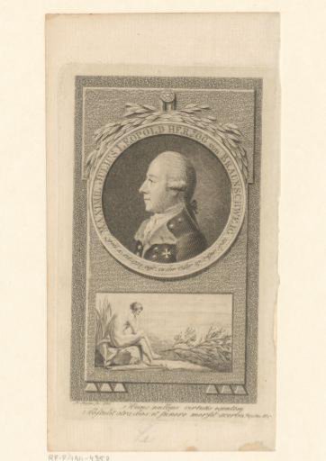 Portrait of Maximilian Julius Leopold von Braunschweig-Wolfenbüttel