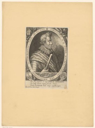 Portrait of Christian von Braunschweig