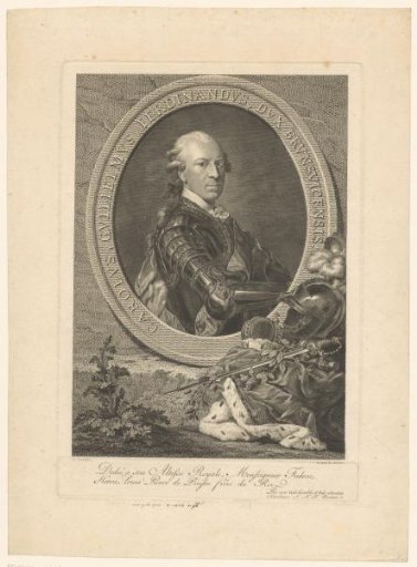 Portrait of Karl Wilhelm Ferdinand von Braunschweig-Wolfenbüttel