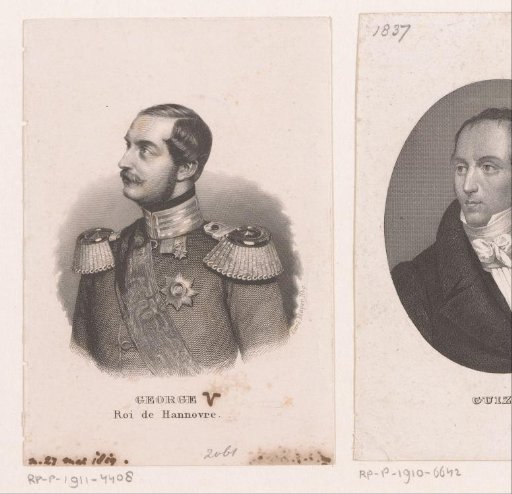 Portrait of George V of Hanover