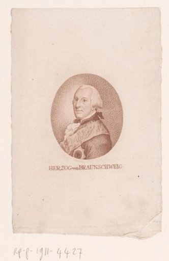 Portrait of Karel Willem Ferdinand, Duke of Brunswick-Wolfenbüttel