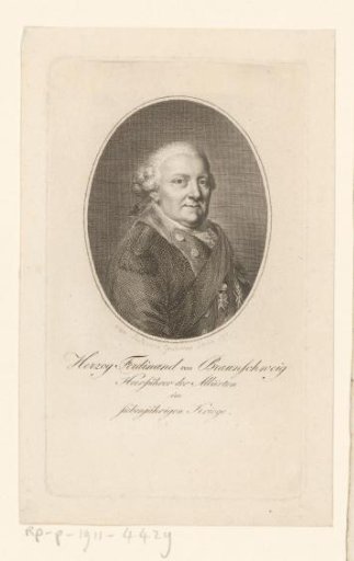 Portrait of Ferdinand, Duke of Brunswick-Lüneburg