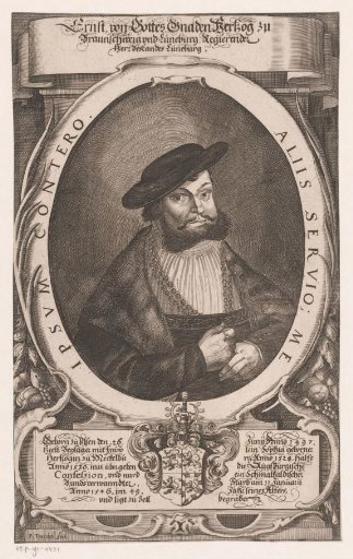 Portrait of Ernst I of Brunswick-Lüneburg