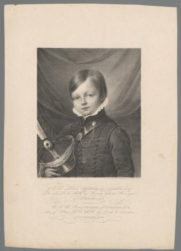 Portrait of George V, King of Hanover