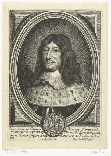 Portrait of Frederick William of Brandenburg