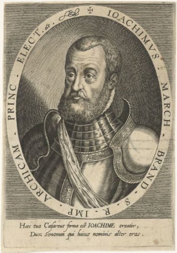 Portrait of Joachim II, Elector of Brandenburg