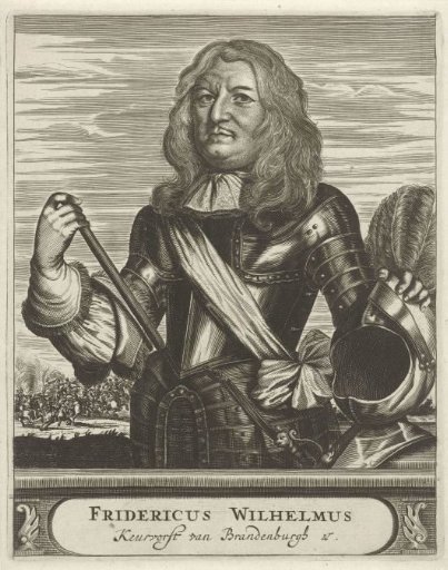 Portrait of Frederick William, Elector of Brandenburg
