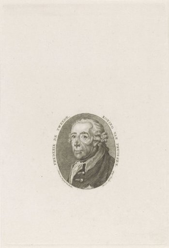 Portrait of King Frederick II the Great of Prussia