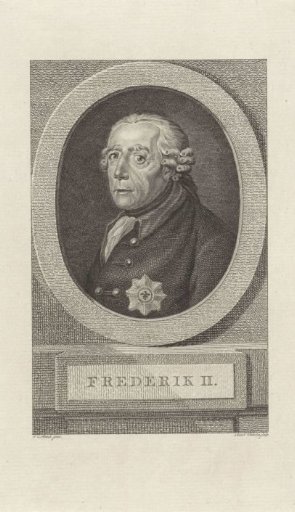 Portrait of Frederick II the Great, King of Prussia