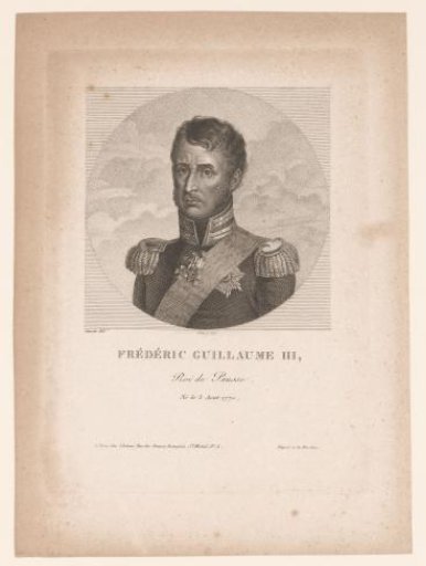 Portrait of Frederick William III of Prussia