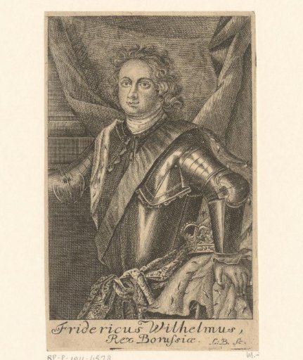 Portrait of Friedrich Wilhelm I, King of Prussia