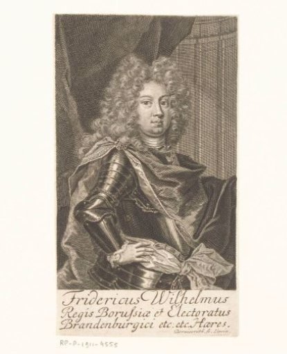 Portrait of Frederick William I, King of Prussia