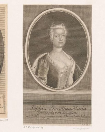 Portrait of Sophia Dorothea, Queen of Prussia