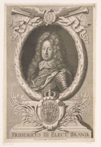 Portrait of Frederick I, King of Prussia, as Elector of Brandenburg