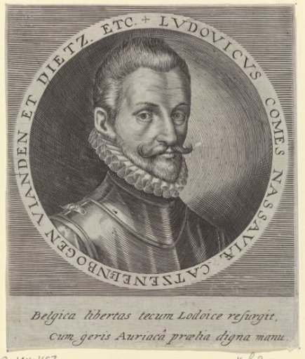 Portrait of Louis, Count of Nassau