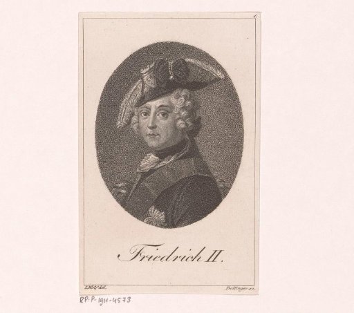 Portrait of Frederick the Great
