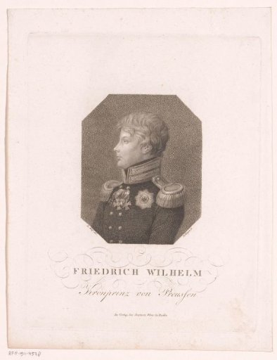 Portrait of Frederick William IV as crown prince of Prussia