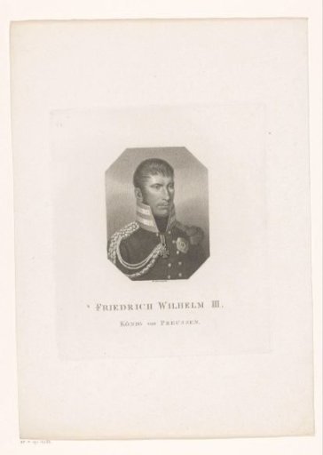 Portrait of Friedrich Wilhelm III of Prussia
